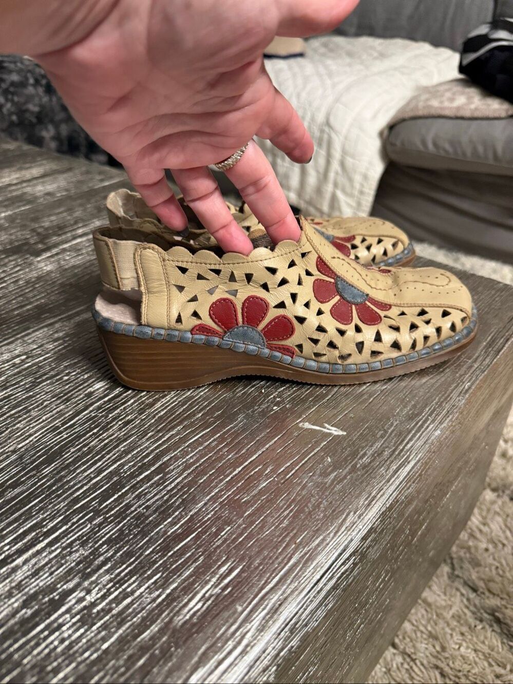 Rieker Antistress Comfort Clog w/ Strap sz 38 or US 7